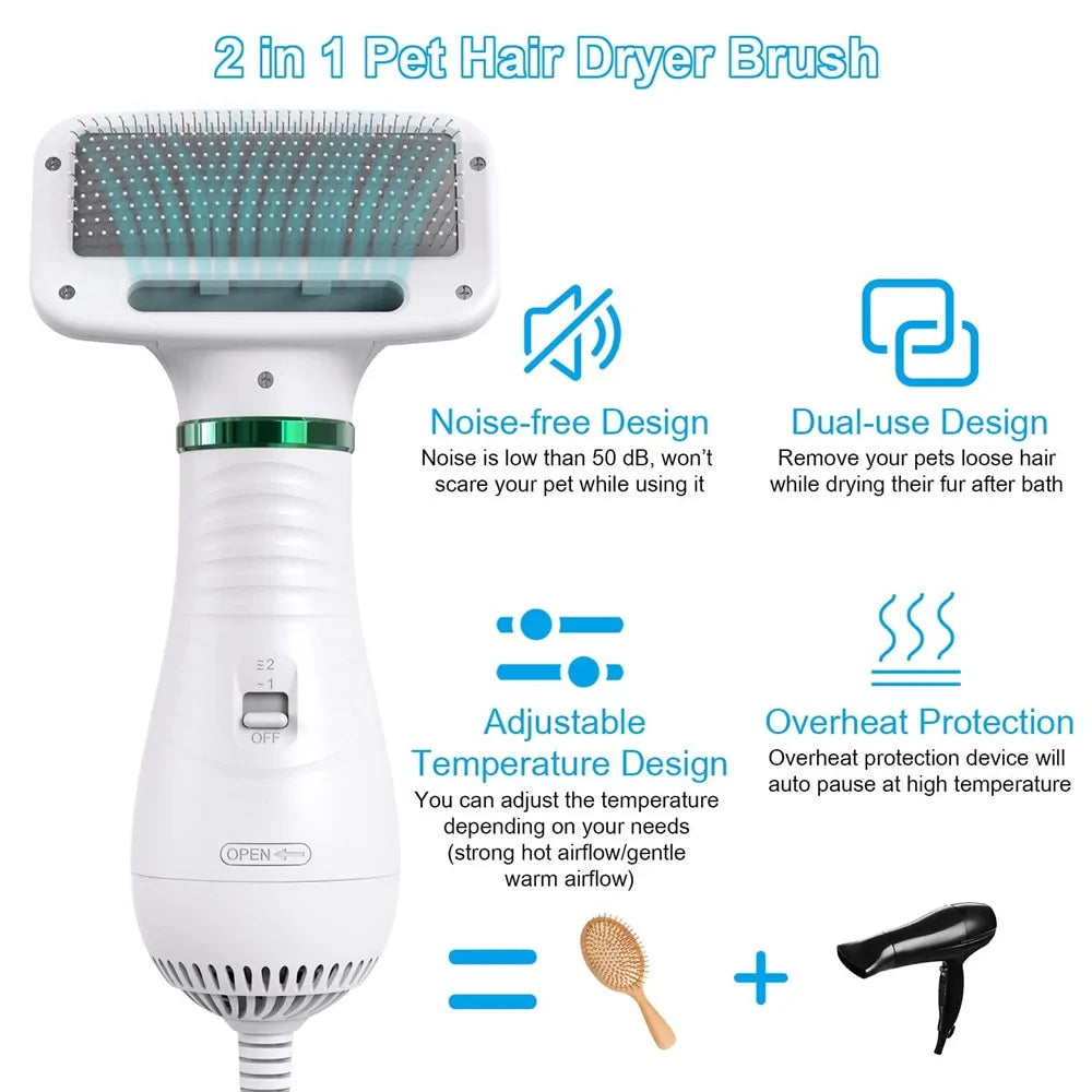 2 In 1 Hair Dryer by PAWCLO